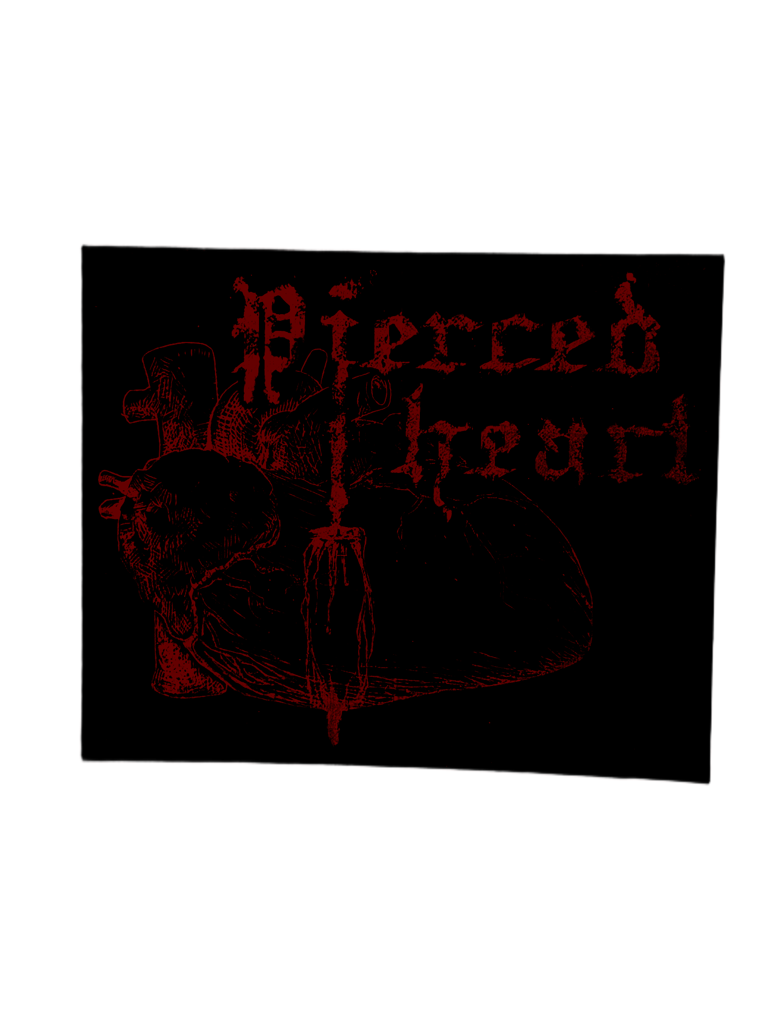 Pierced Heart Sticker