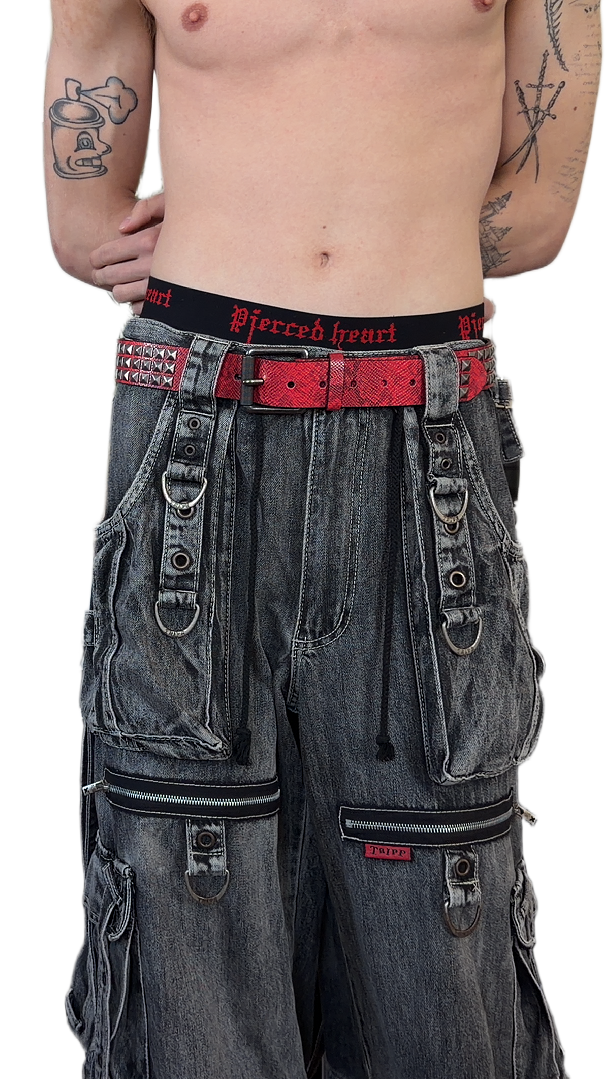 Pierced Heart Boxer Briefs Male Underwear